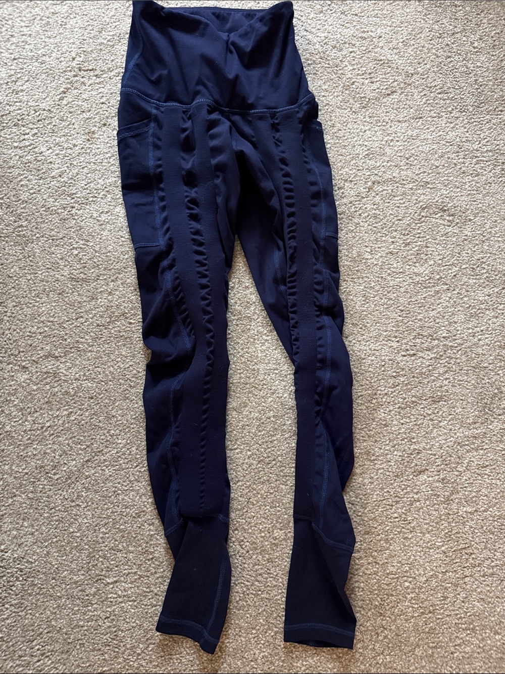 Toning Leggings in Navy,